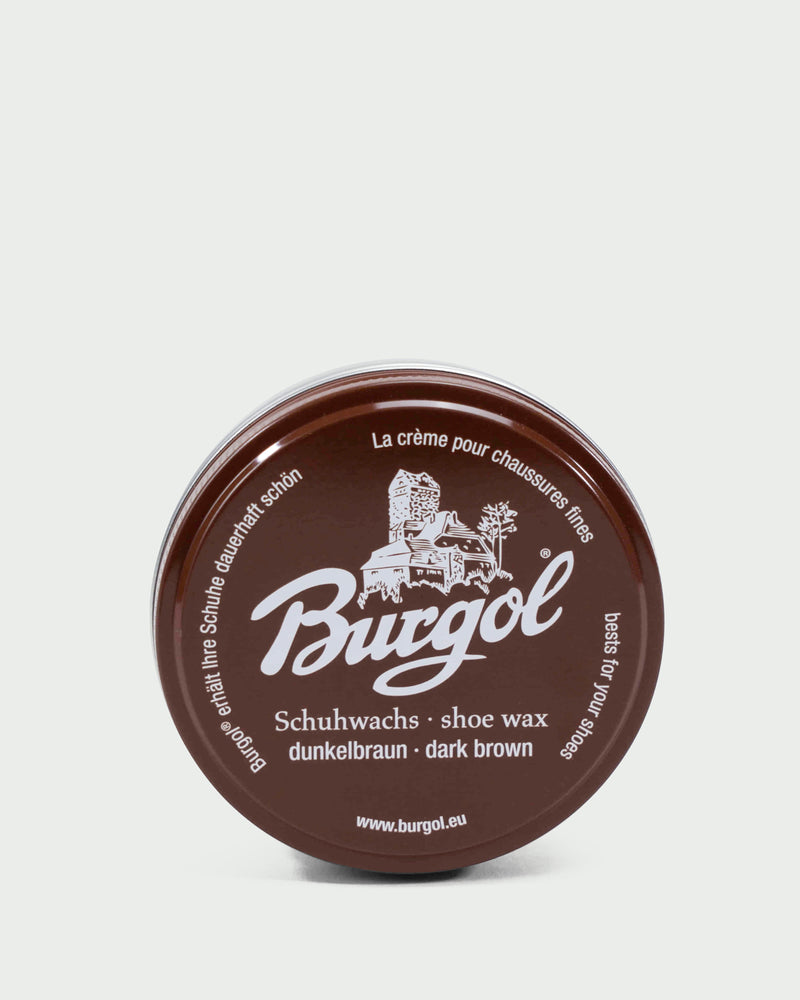 Burgol Schuhwachs - dunkelbraun