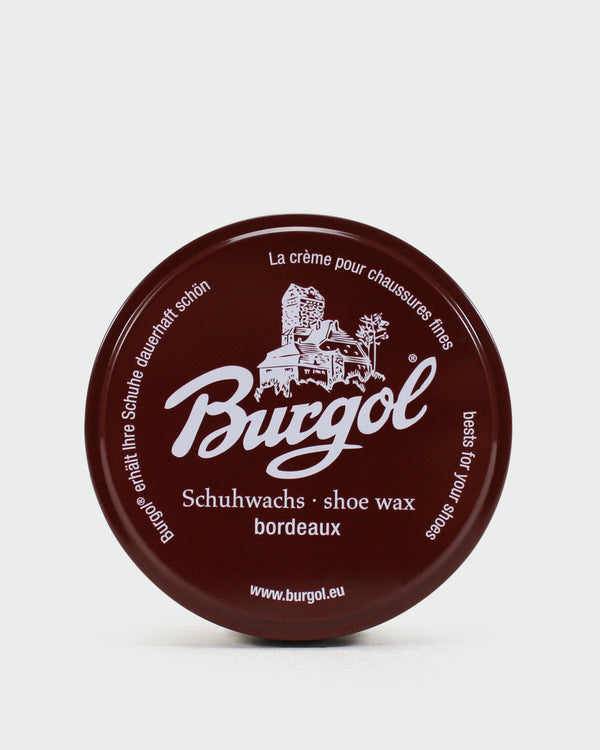 Burgol Schuhwachs - bordeaux